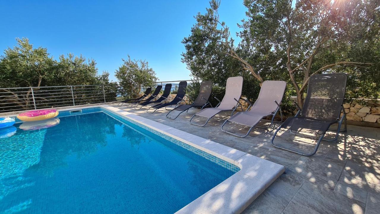 Villa Luxury Villa Ana With Private Pool And Sea View Kastela